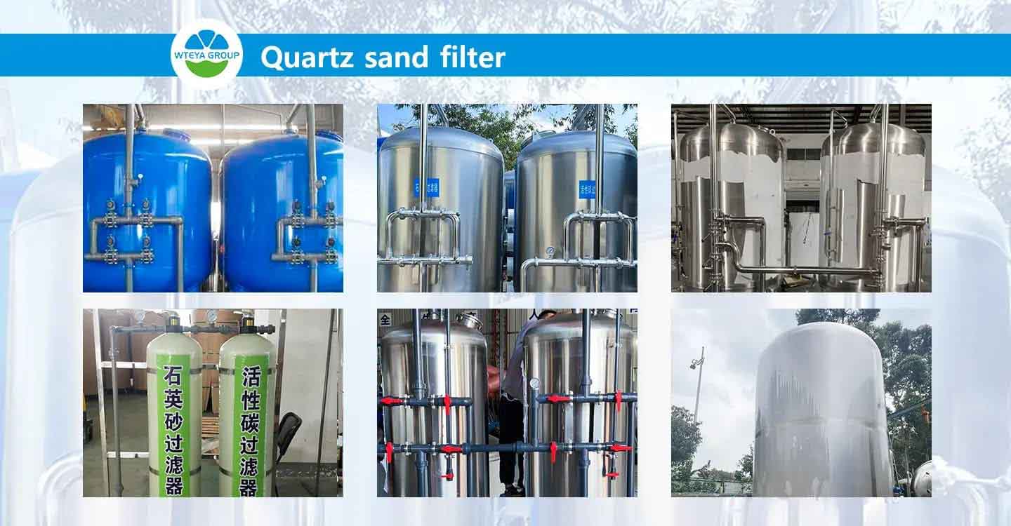 quartz sand filter equipment